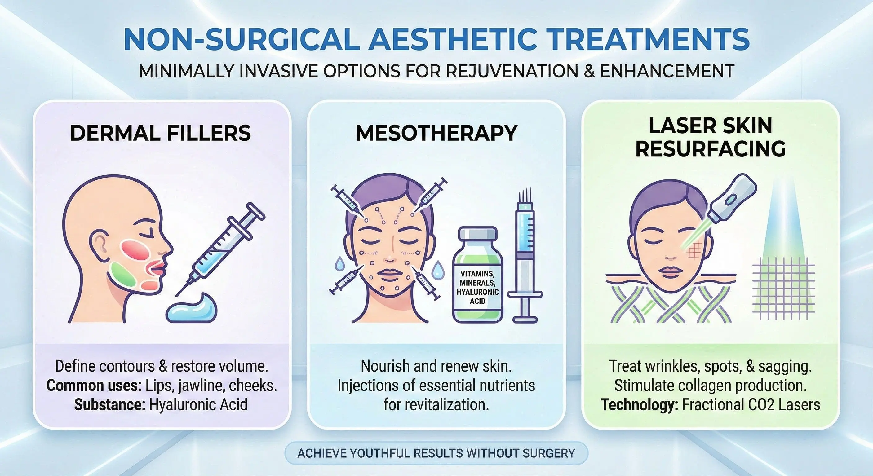 Non-Surgical Aesthetic Treatments Overview